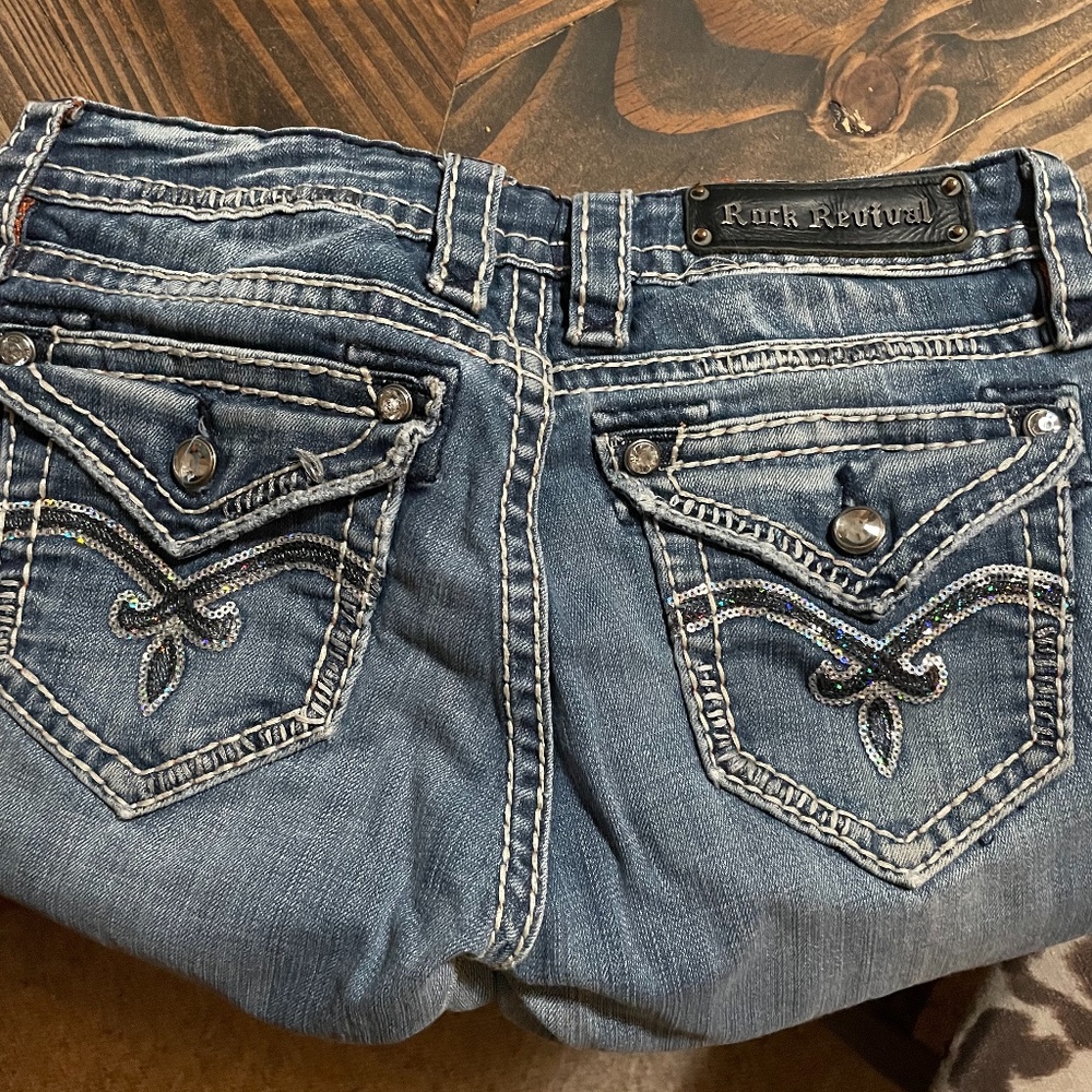 Rock revival jeans